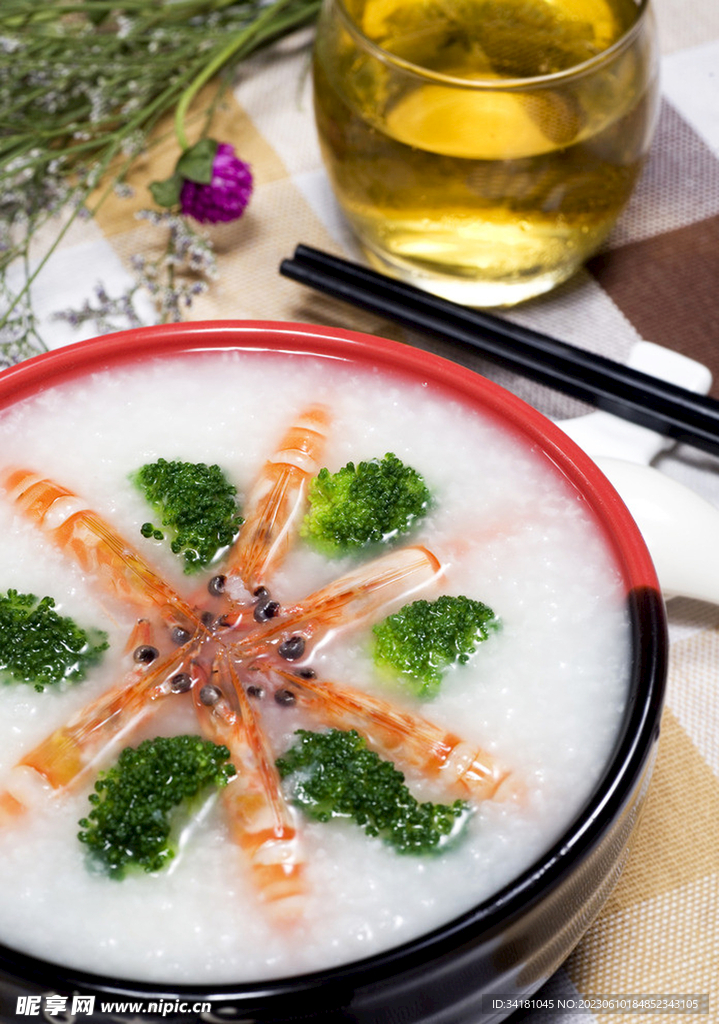 生滚鲜虾粥