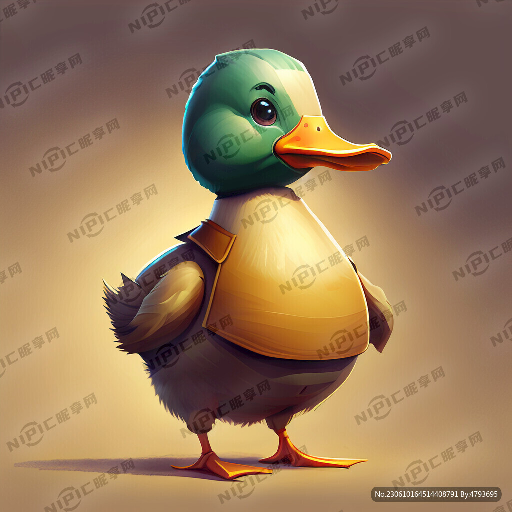 鸭货插画
