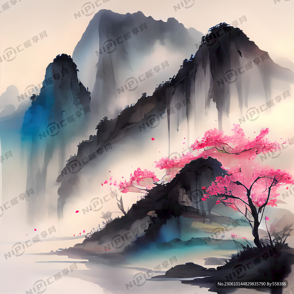游戏梦幻唯美新中式风景 超高清