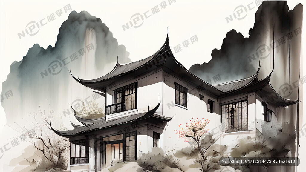 中式阴森荒宅