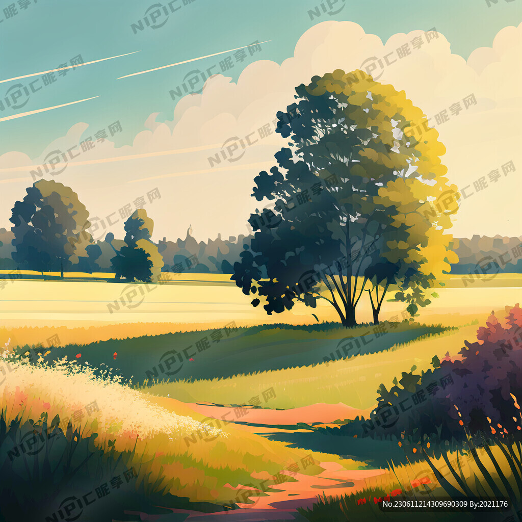 夏日风景