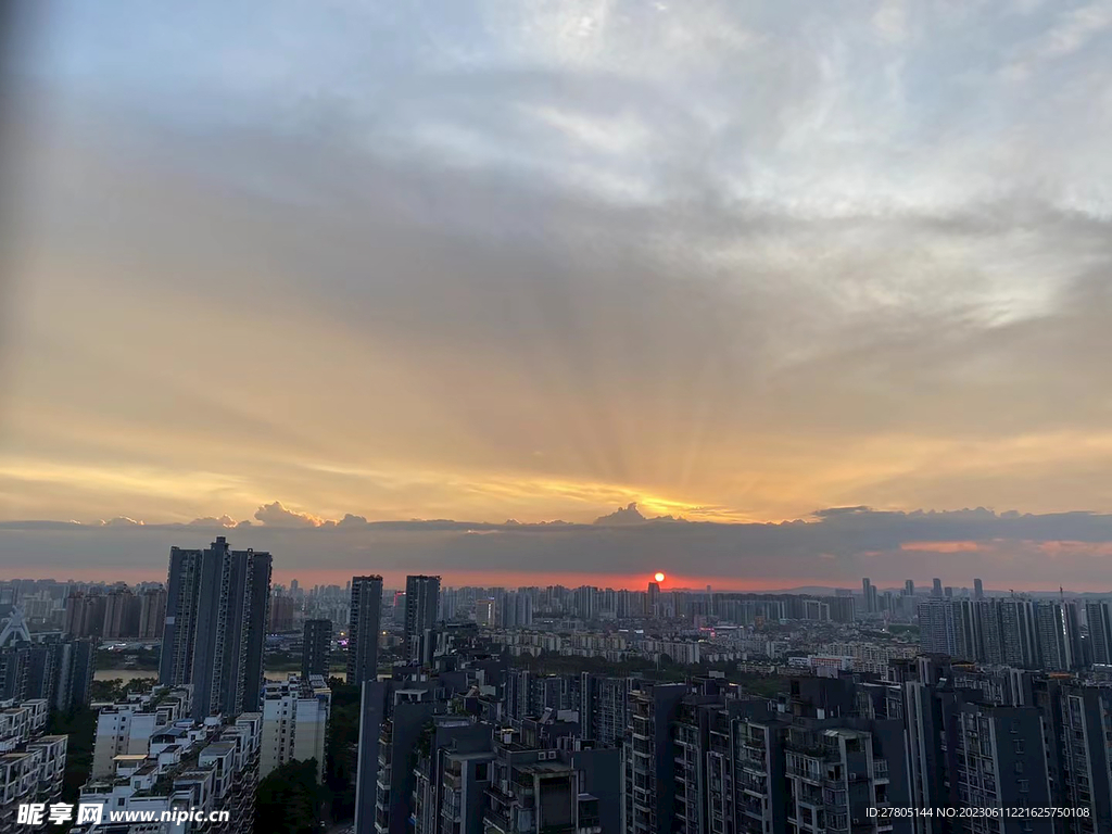 日落美景