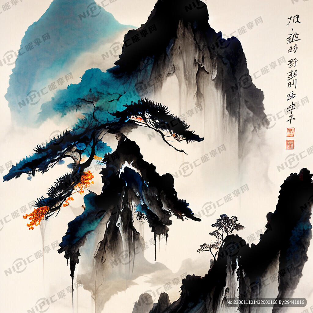 中国风底图