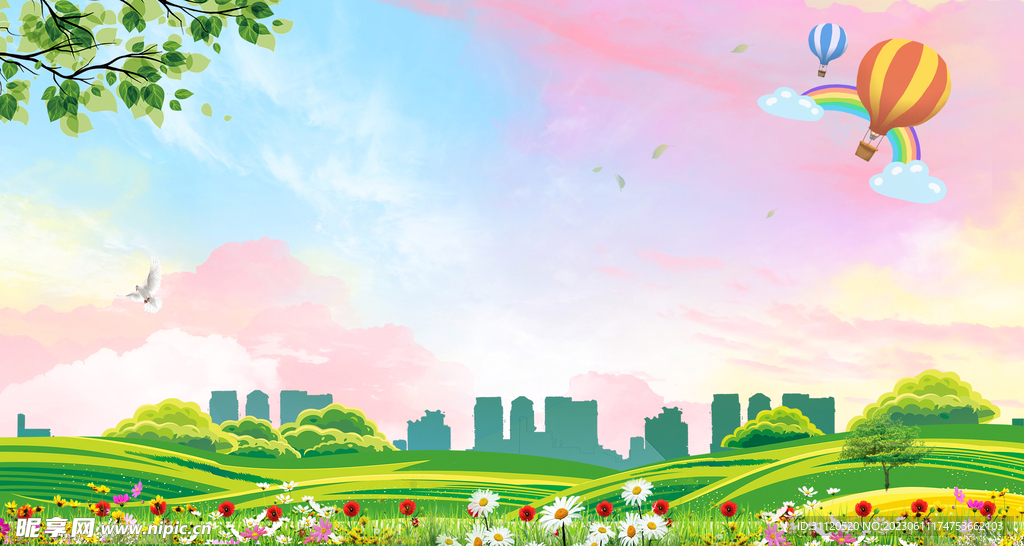 展板背景