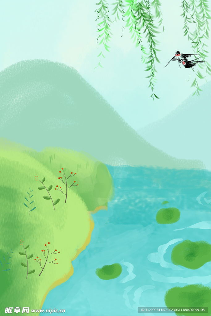  春天背景