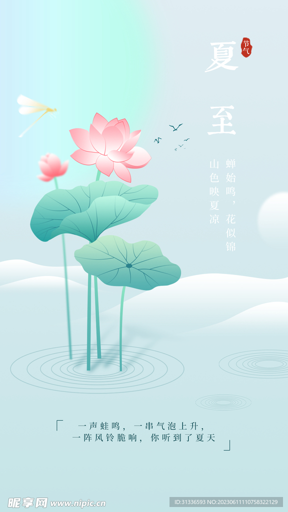 传统节气夏至