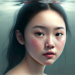 少女，水灵，可爱