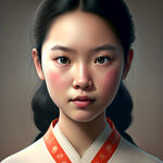 少女，可爱