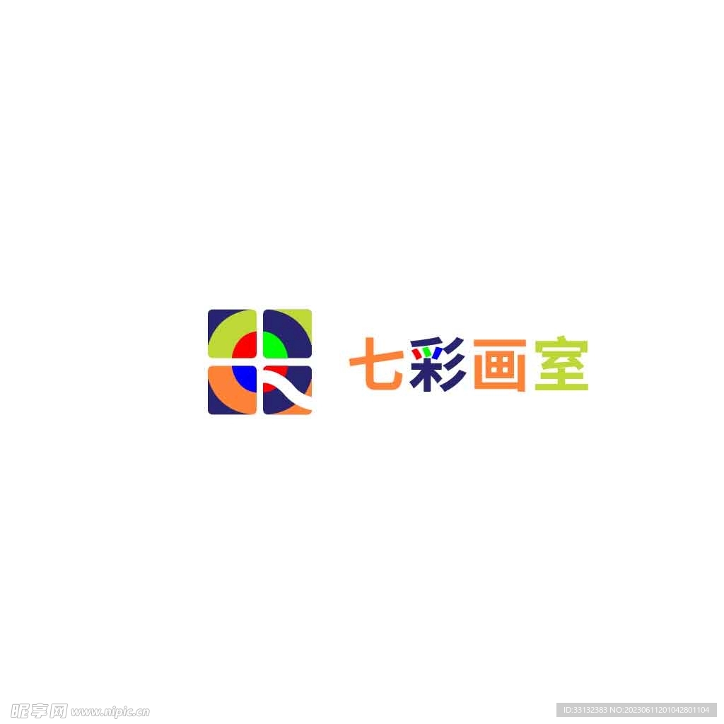 Q标志 画室logo