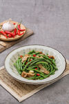 豆角 炒长豆 炒缸豆 