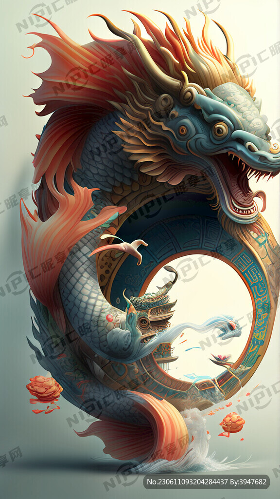 鱼跃龙门