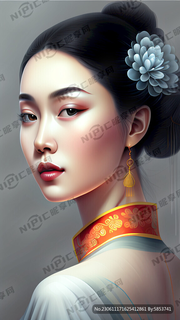 灰色背景 高冷感觉 层次丰富