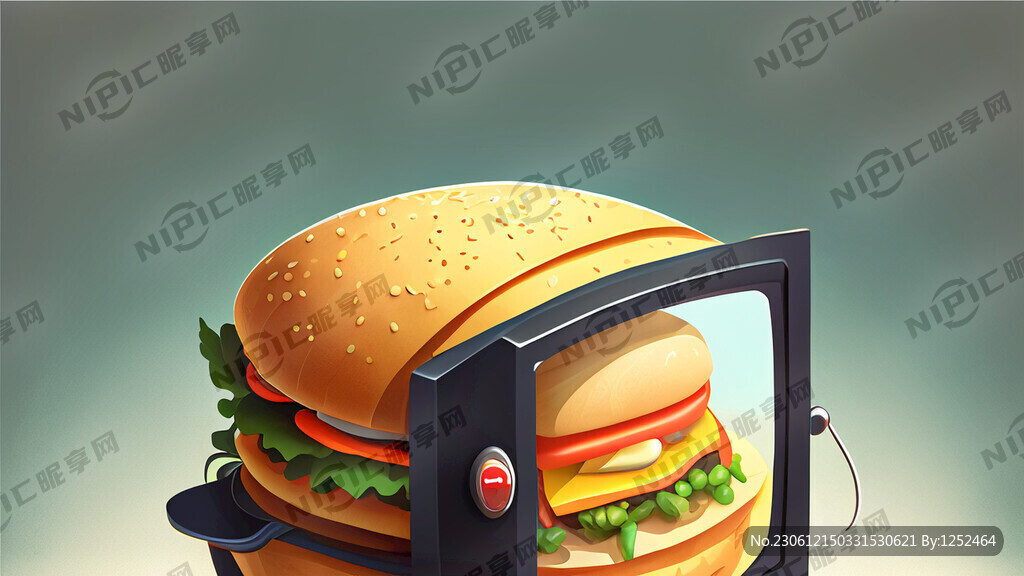 食品安全插画