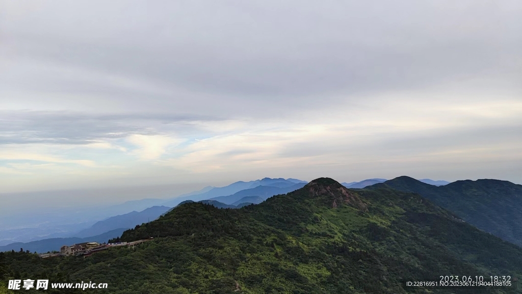 衡阳衡山祝融峰风景