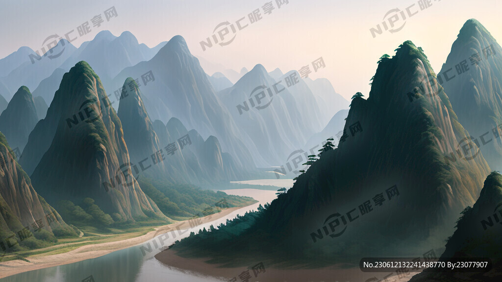千里江山