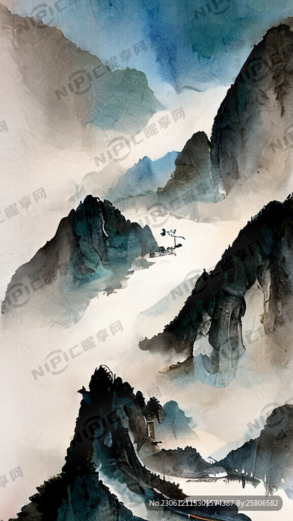 粽子山 道路蜿蜒 水面 龙舟