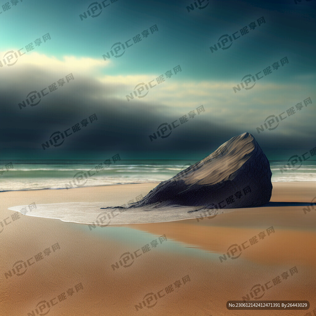 海滩