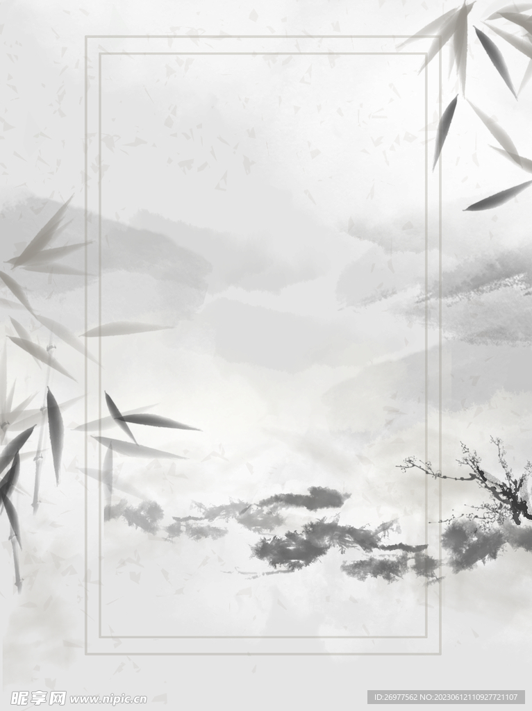  水墨背景