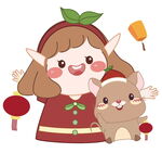 可爱小女孩 