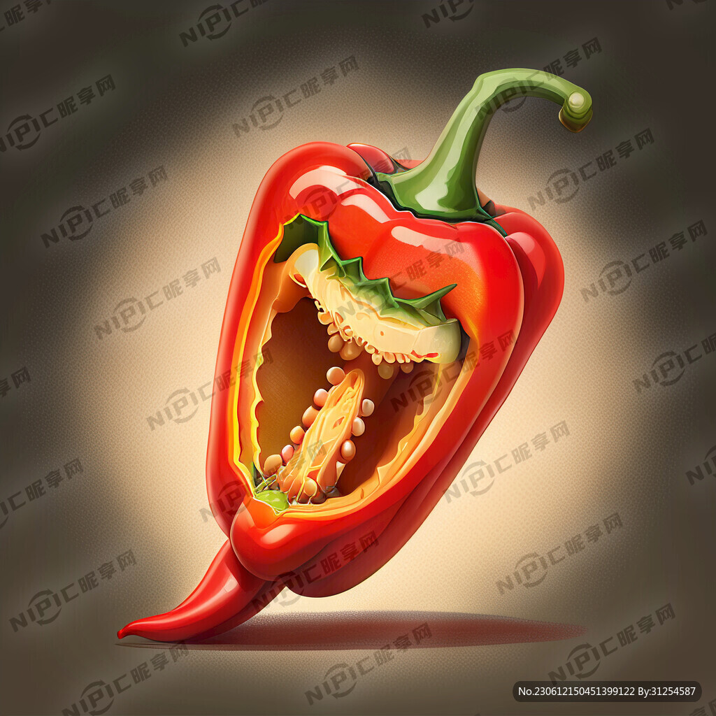 辣椒插画