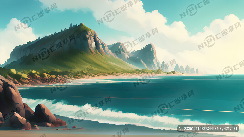 巨幅青海美丽风景
