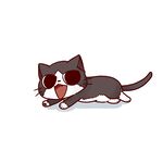 Q版奶牛猫