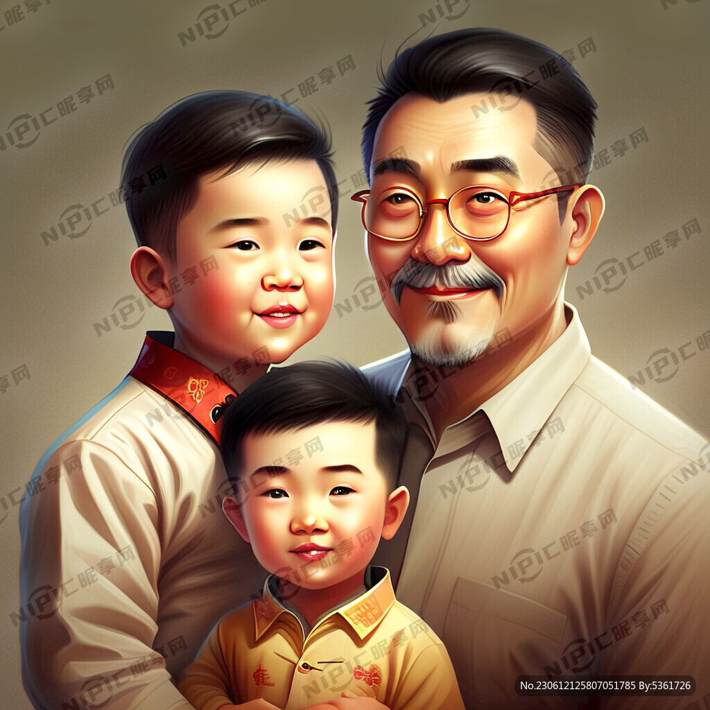 父亲节父子