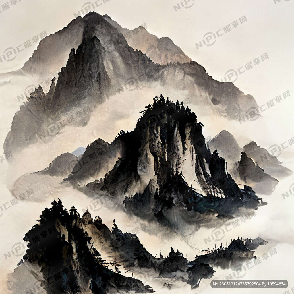 水墨山水