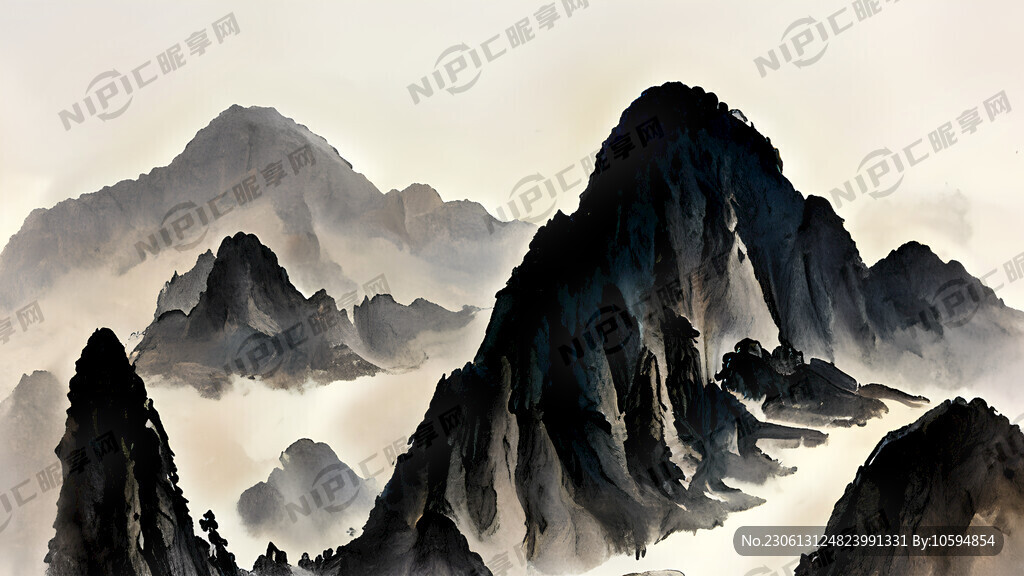水墨山水