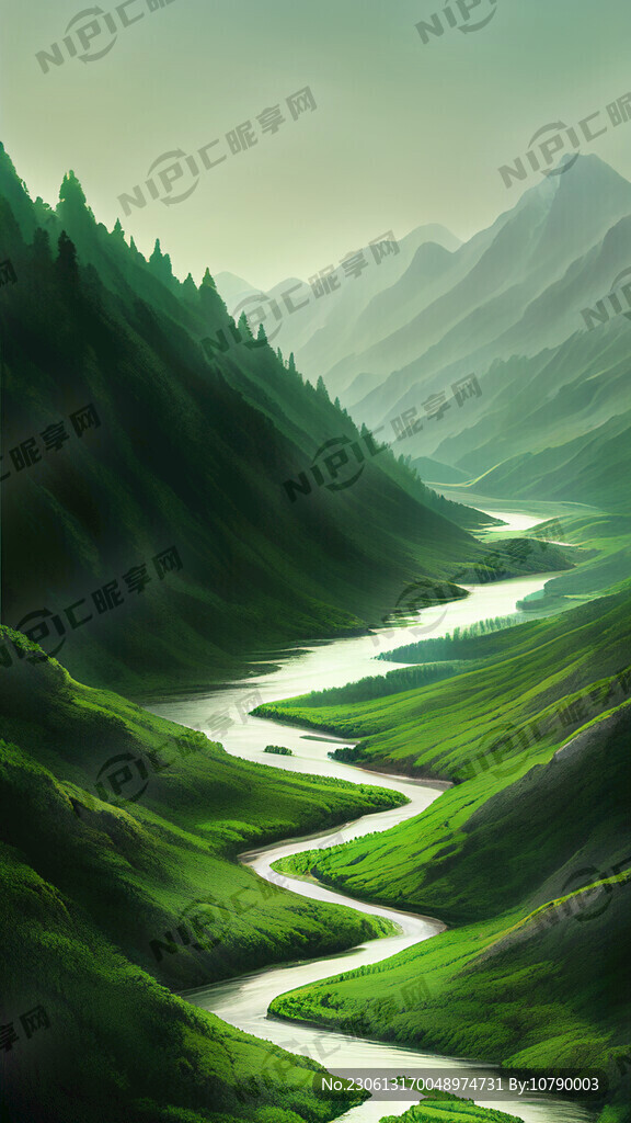 绿山水路
