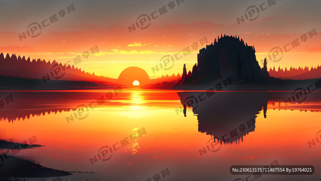 夕阳
