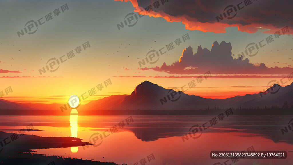 夕阳
