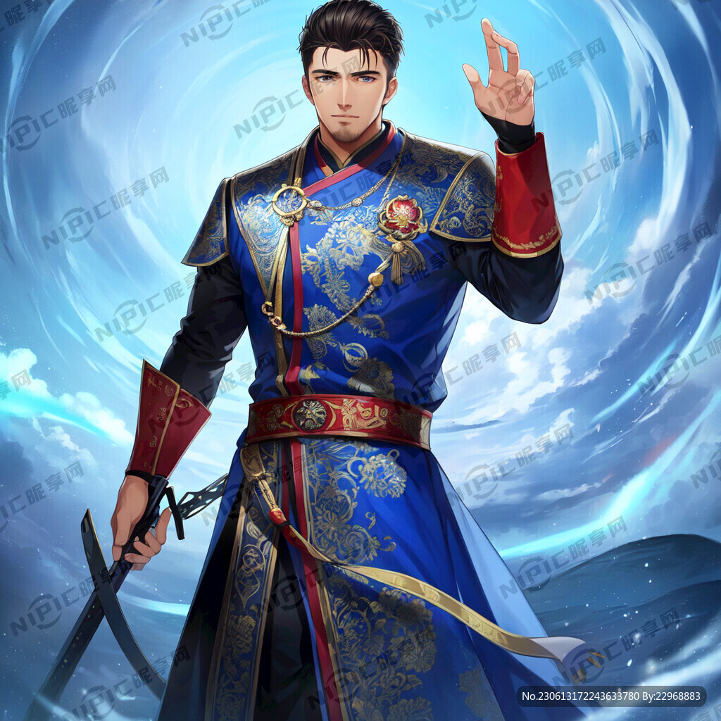 维吾尔族小伙