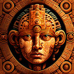 玛雅文化，图纹，撞色