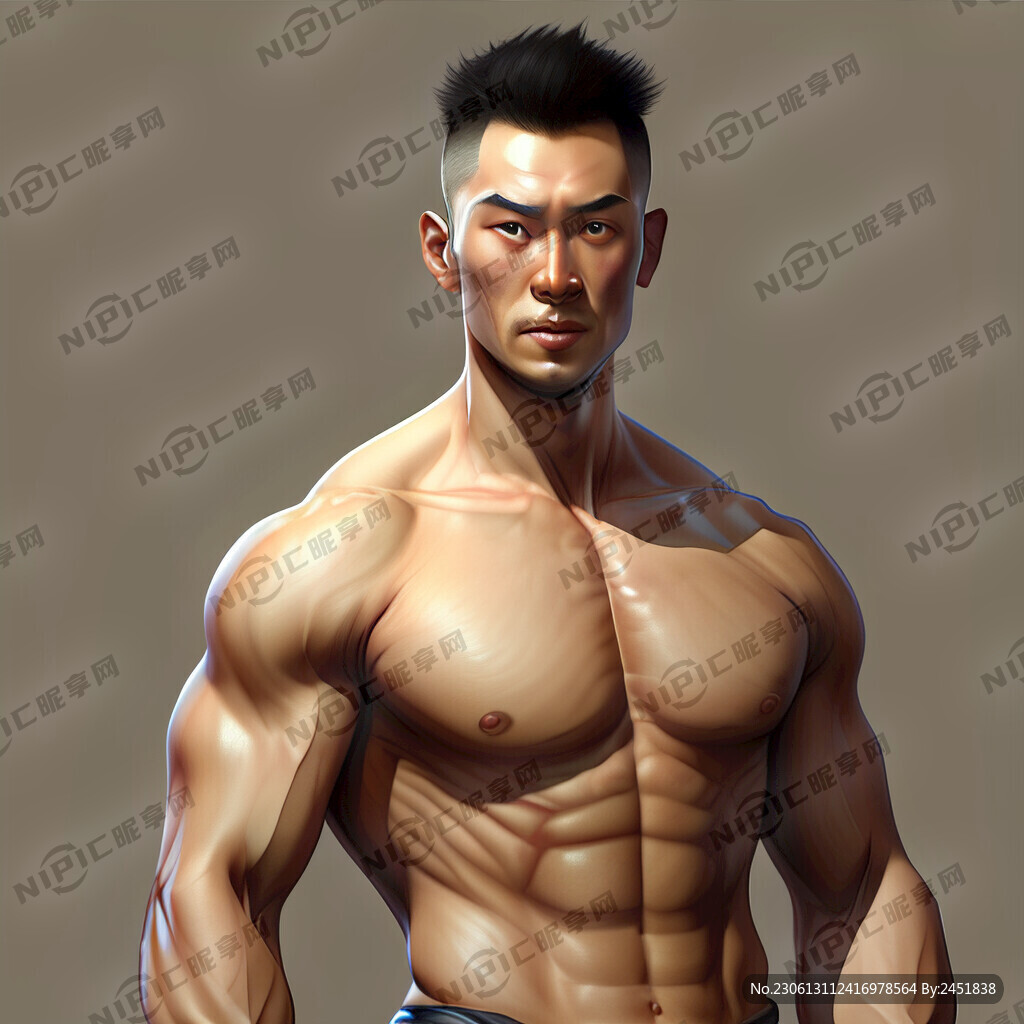 肌肉男