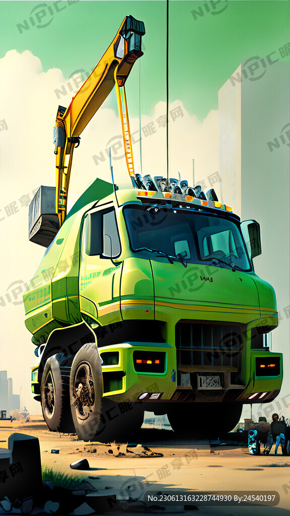 巨无霸 卡车汽车起重机