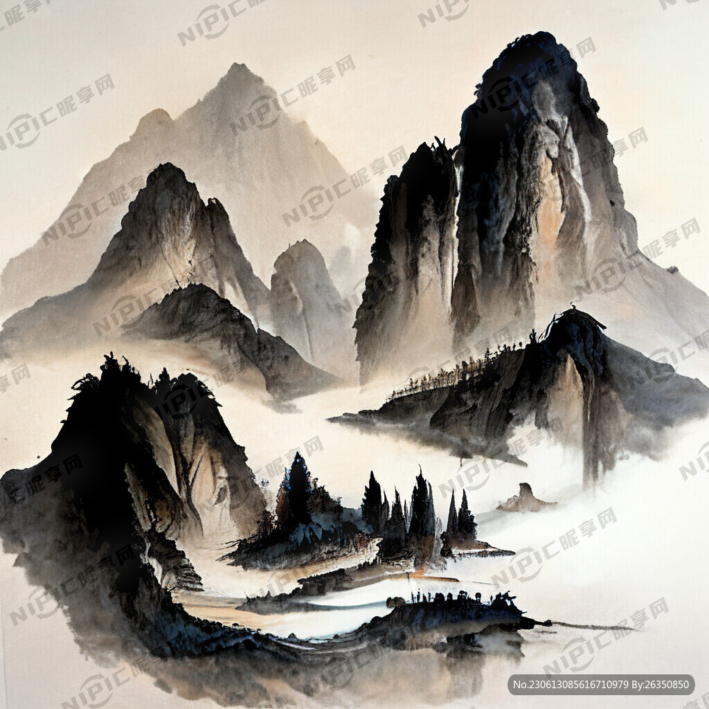 山水画