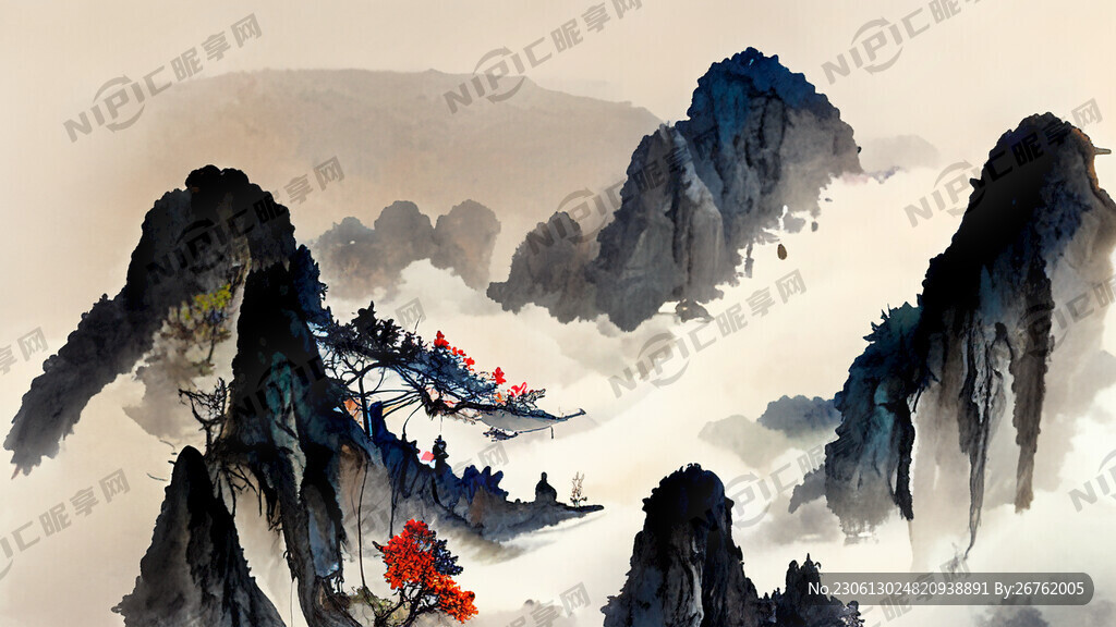 游戏梦幻唯美新中式风景 超高清