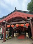 中式酒店大门