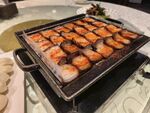 铁盘煎五花肉