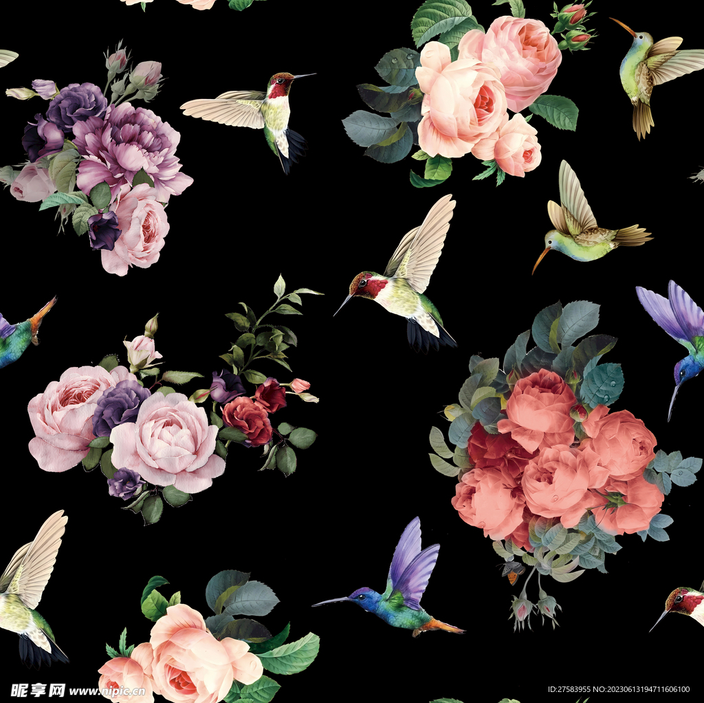 小鸟玫瑰