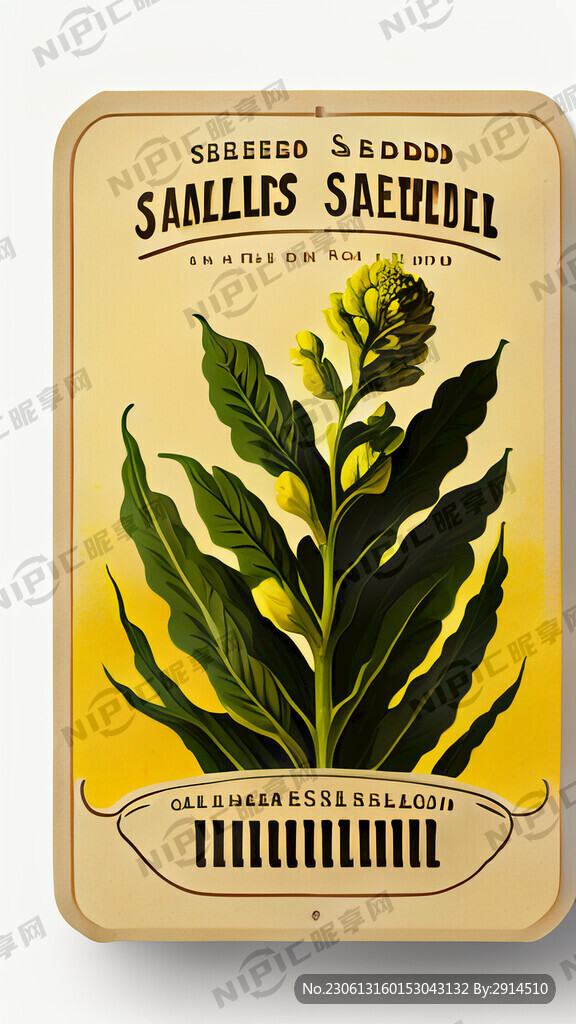菜籽油标签 简洁 经典 有质感