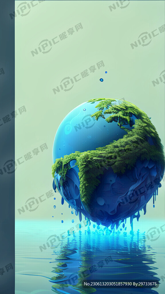 环保 科技 生态 水 蓝色
