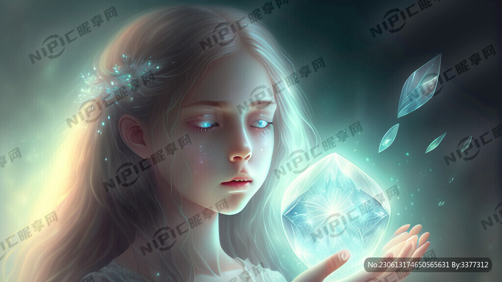 少女 晶莹剔透 梦幻 二次元