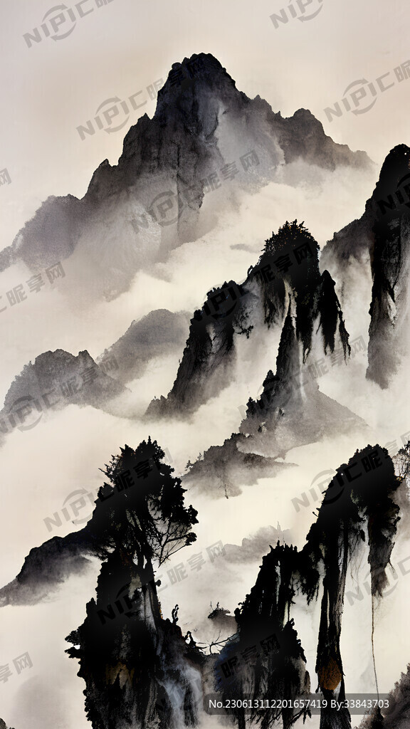中国墨水画