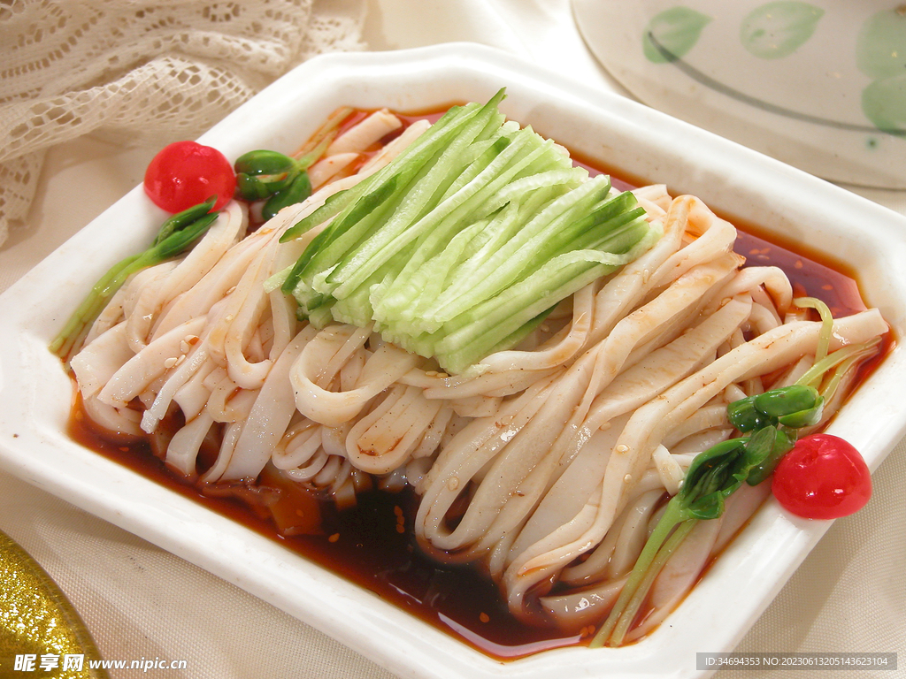 凉皮美食