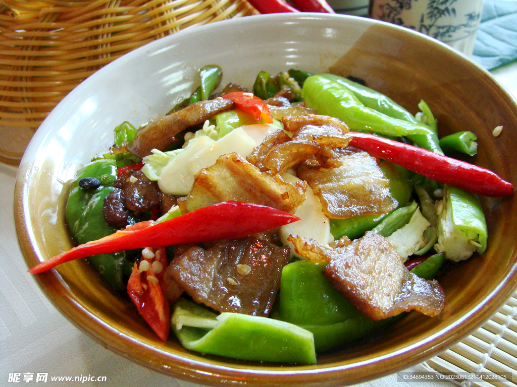 回锅肉美食