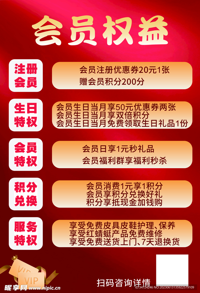 会员权益活动