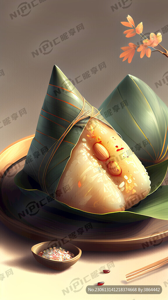 端午 祝福 粽子