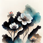 中国民族花纹底纹